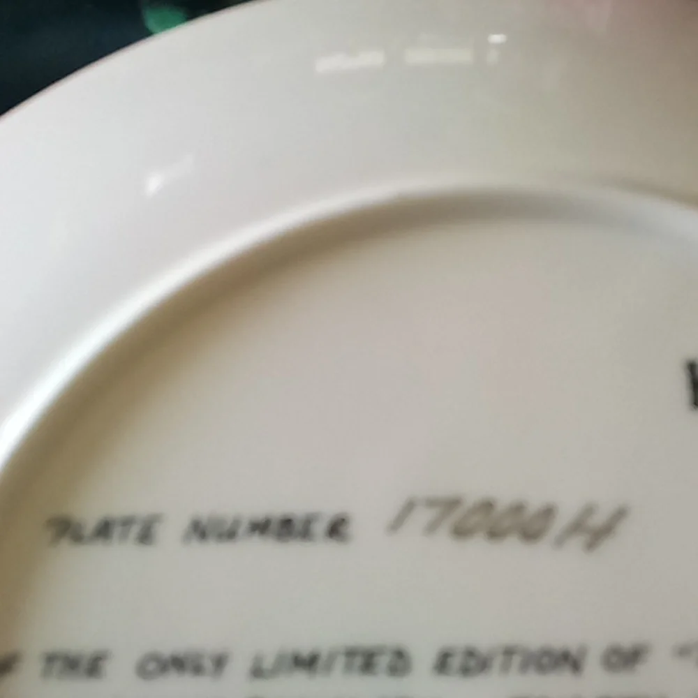 Norman Rockwell collectors plate, 